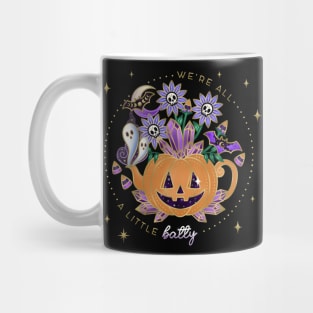 Halloween Crystal We Are All a Little Halloween Quote Mug